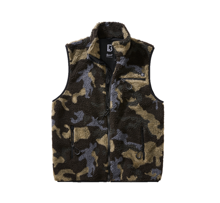 Brandit Teddyfleece flis prsluk, darkcamo