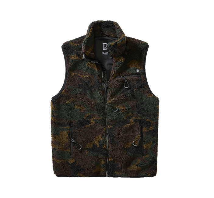 Brandit Teddyfleece flis prsluk, woodland