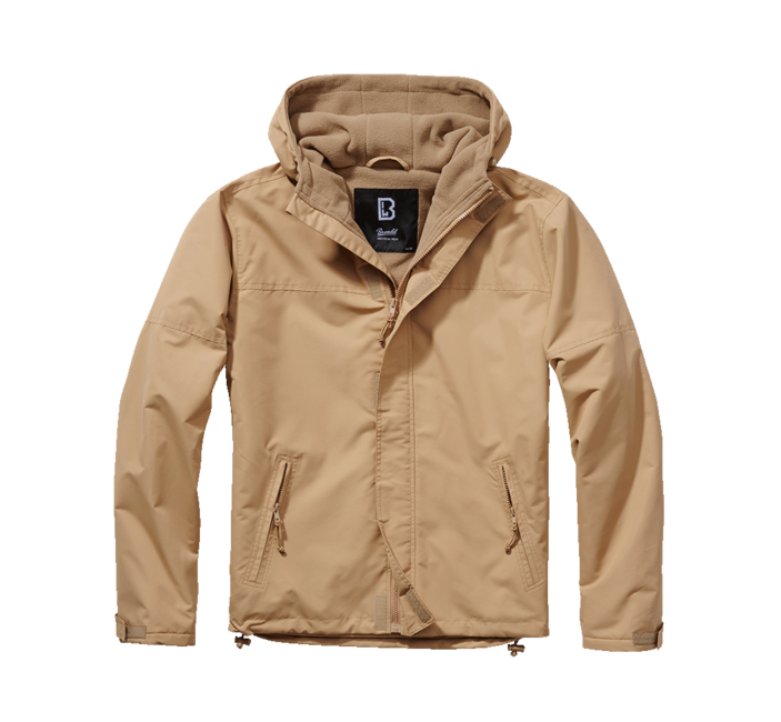 Brandit Frontzip Windbreaker jakna, camel