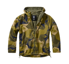 Brandit Frontzip Windbreaker jakna, swedish camo