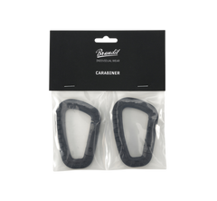 Brandit karabiner 2 pack, crni