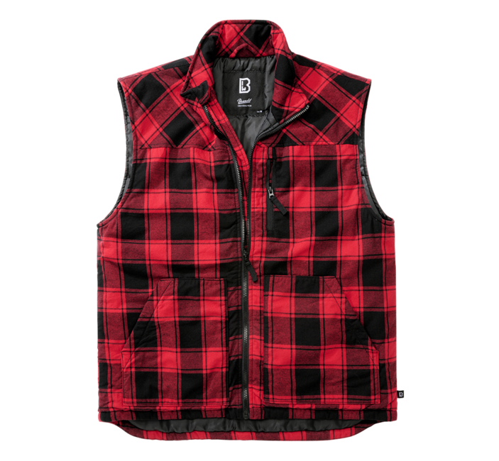 Brandit Lumber prsluk, crveni/crni