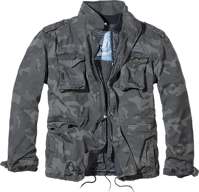 Brandit M65 Giant zimska jakna, Darkcamo