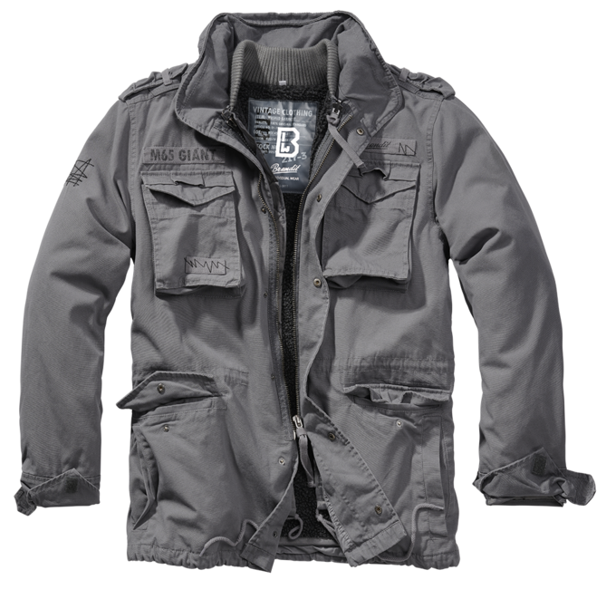 Brandit M65 Giant zimska jakna, charcoal siva