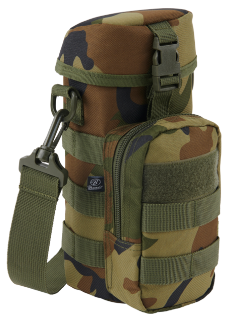 Brandit Molle navlaka na bocu II s torbicom, woodland