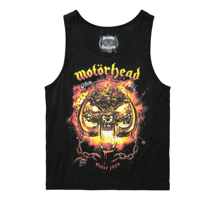 Brandit Motörhead majica bez rukava Overkill, crna