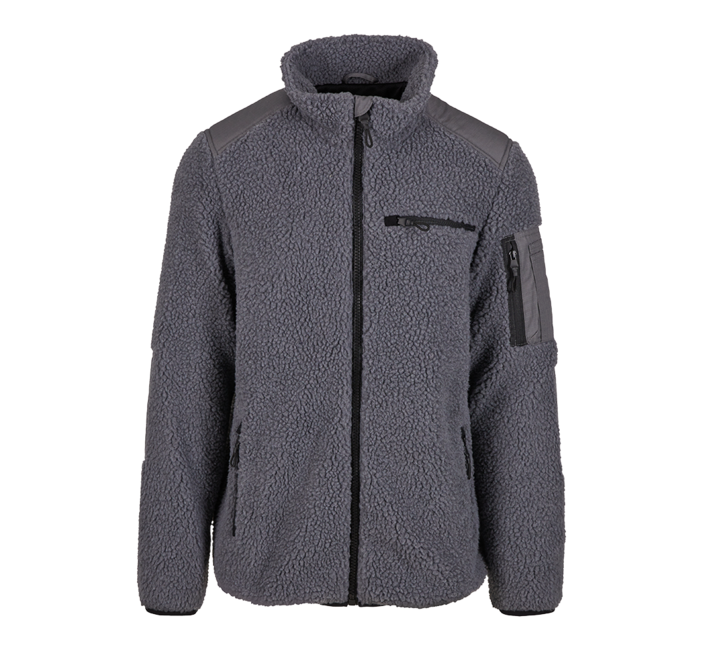 Brandit Ramble flis jakna muška Teddyfleece, antracitna
