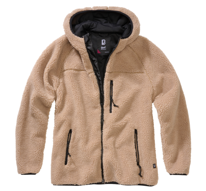 Brandit Teddy flis jakna ženska, camel