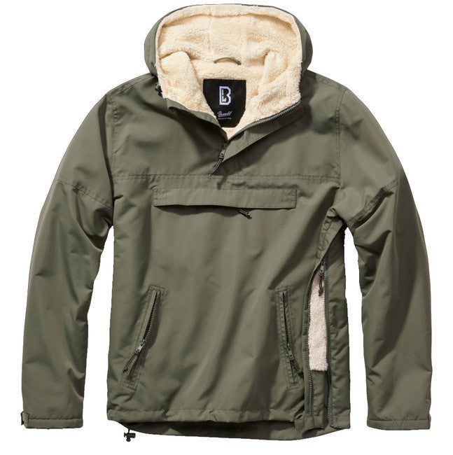 Brandit Windbreaker Sherpa jakna, maslinasto zelena