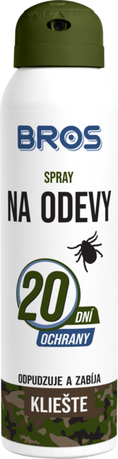 BROS sprej na odjeću protiv krpelja 90 ml