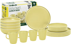 Brunner Lunch Box Dolomit kamping posuđe Set, žuti