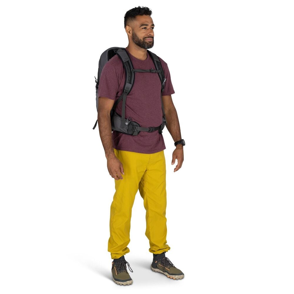 OSPREY TALON 22 turistický batoh, phantom grey/dark charcoal