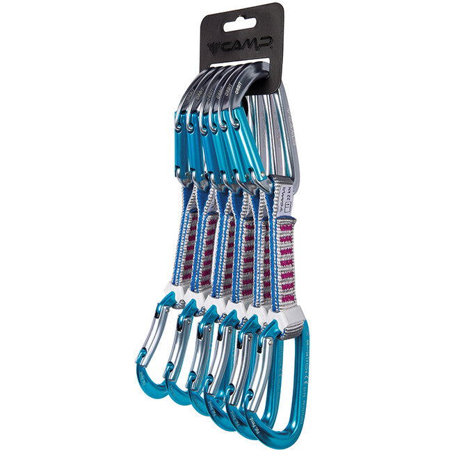 CAMP Orbit Express KS 6 Pack ekspres, sivi / plavi / fuksija 12 cm