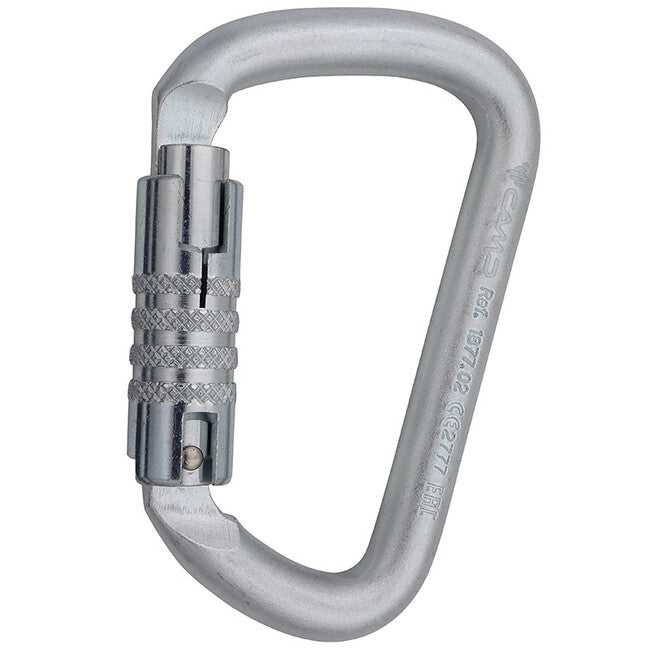 CAMP Steel D Pro 3Lock karabiner