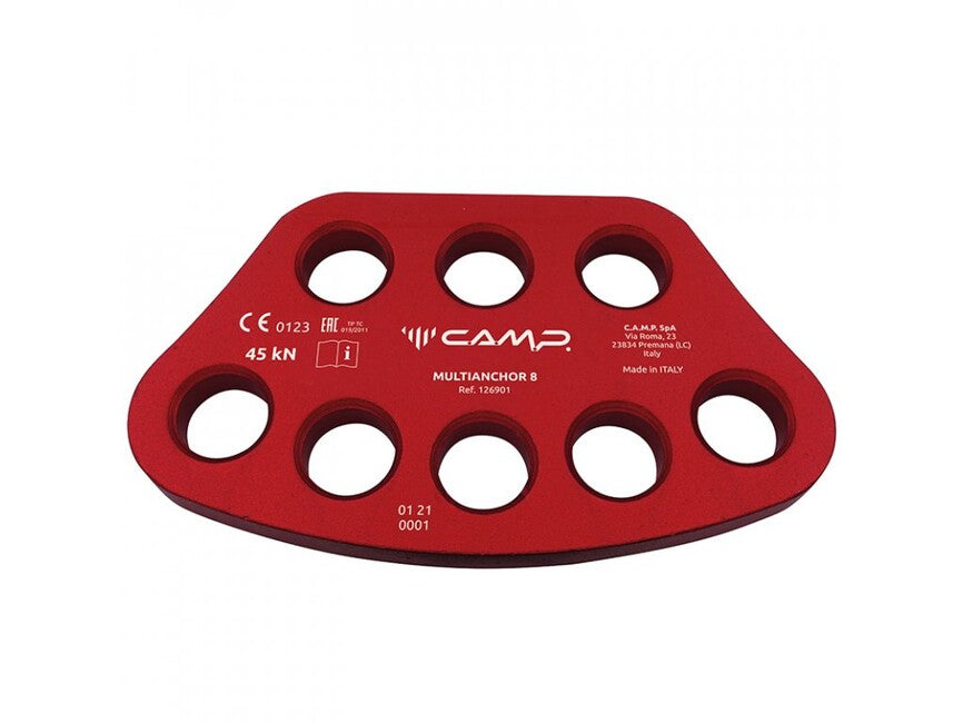 CAMP Multianchor sidrišna ploča 8 otvora