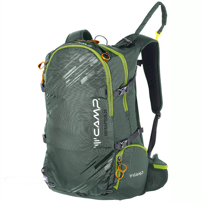 CAMP Ski Raptor 20 skijaški ruksak 20 l, zeleni