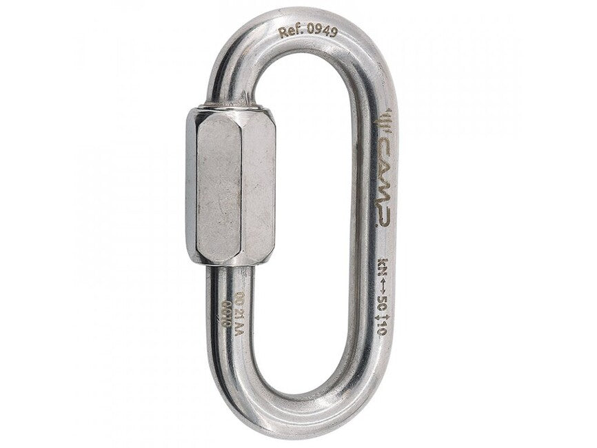 CAMP Oval Quick Link 10 mm ovalna brza karika, nehrđajući čelik