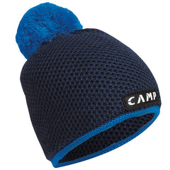 CAMP Bob Beanie pletena kapa od vune Merino, tamnoplava / svjetloplava