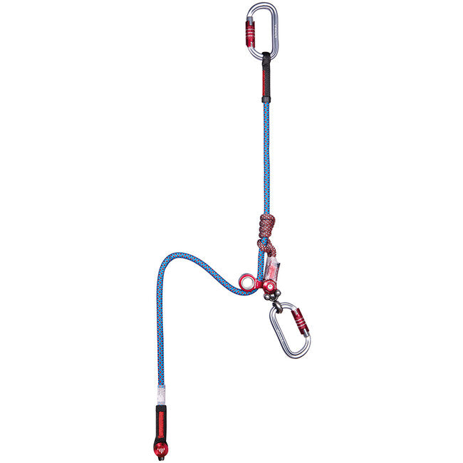 CAMP Gyro Lanyard Single uže za pozicioniranje s rotirajućom koturačom i pomoćnom vučnom koturačom za arboriste i profesionalne spašavatelje, 2 × 2125