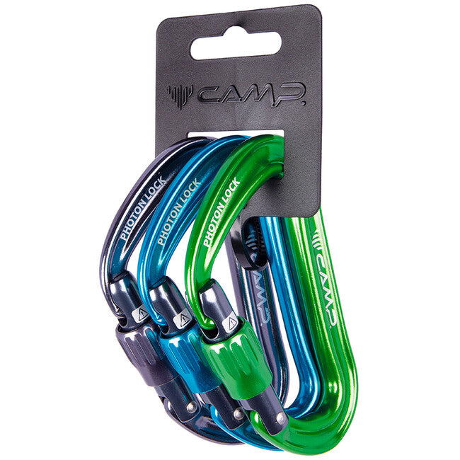 CAMP Photon Lock 3 Pack set karabinera s vijčanim bravama