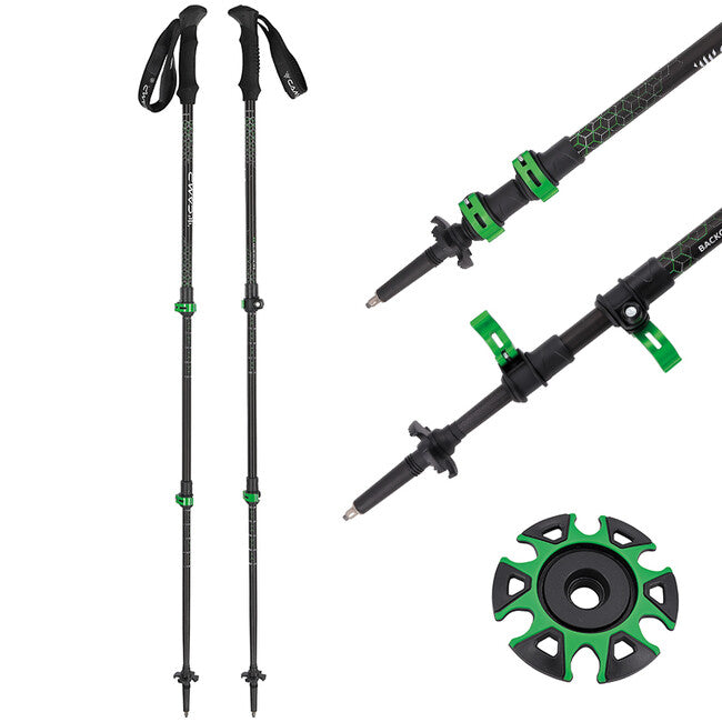 CAMP Backcountry 3 trekingske palice 67 - 135 cm