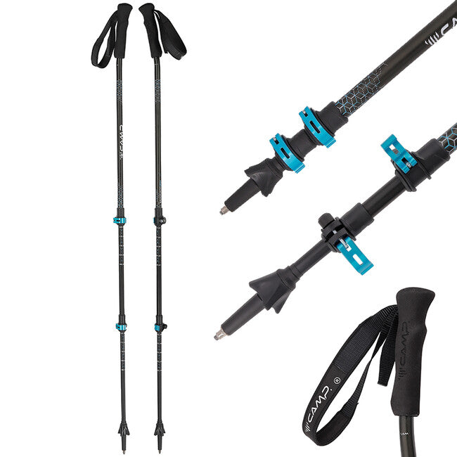 CAMP Backcountry Ergo trekingske palice 71 - 135 cm