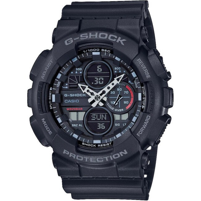 Casio G-Shock GA-140-1A1ER sat, crni