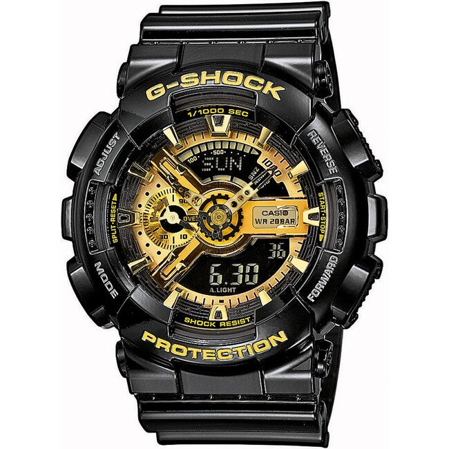 Casio G-Shock GA-110GB-1AER sat, crni/zlatni