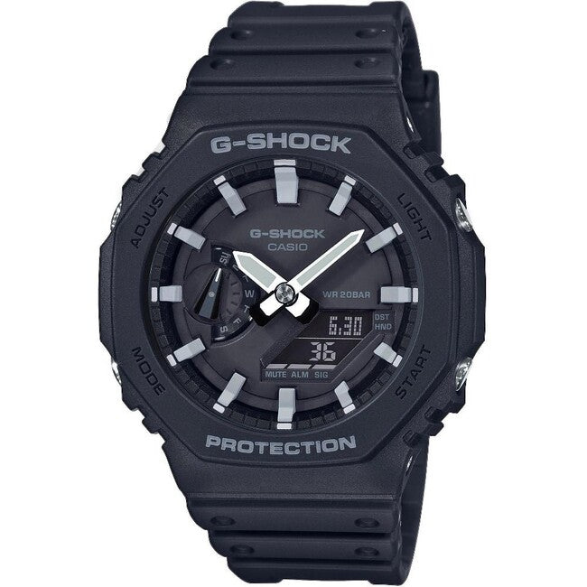 Casio G-Shock GA-2100-1AER sat, crni