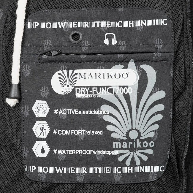 Marikoo ZIMTZICKE P softshell jakna s kapuljačom ženska zimska