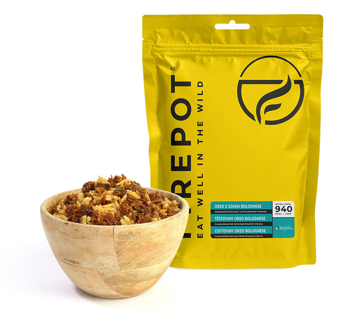 Firepot orzo tjestenine bolognese XL, 200g