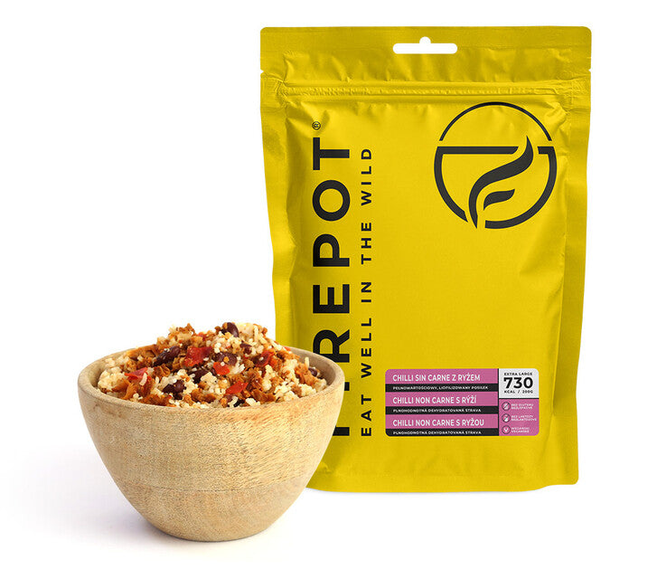 Firepot chilli non carne s rižom 135g