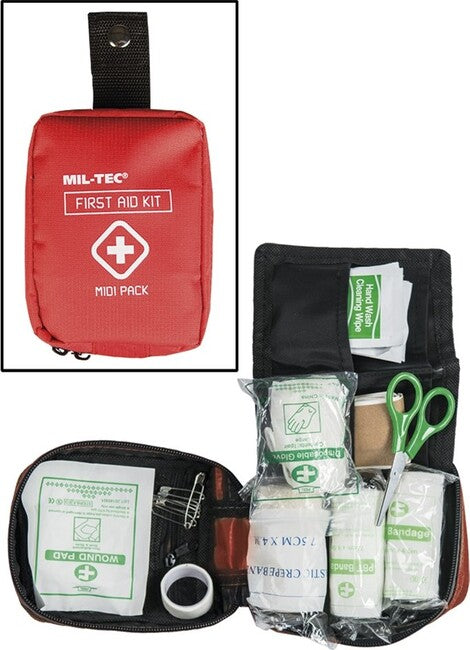 Mil-Tec mini kutija prve pomoći, crvena