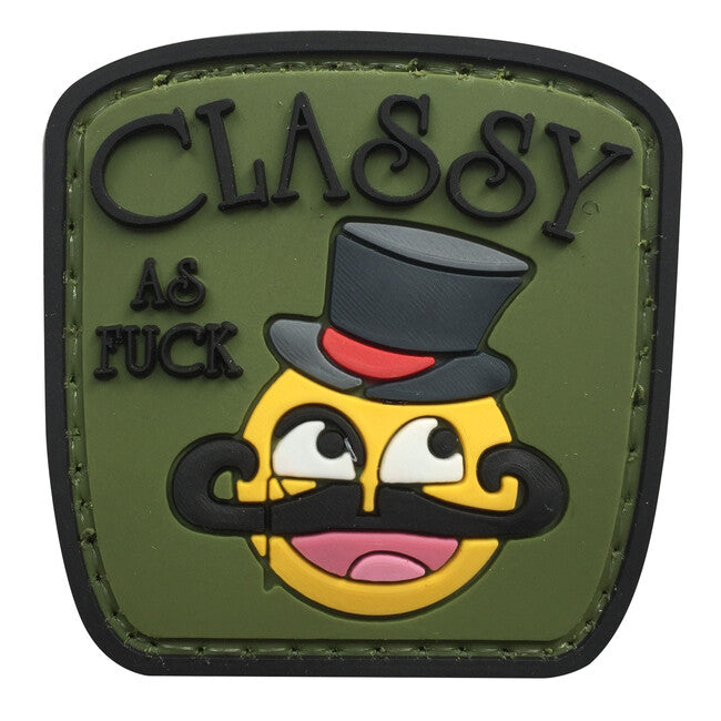 WARAGOD Classy As Fuck našivak PVC Patch