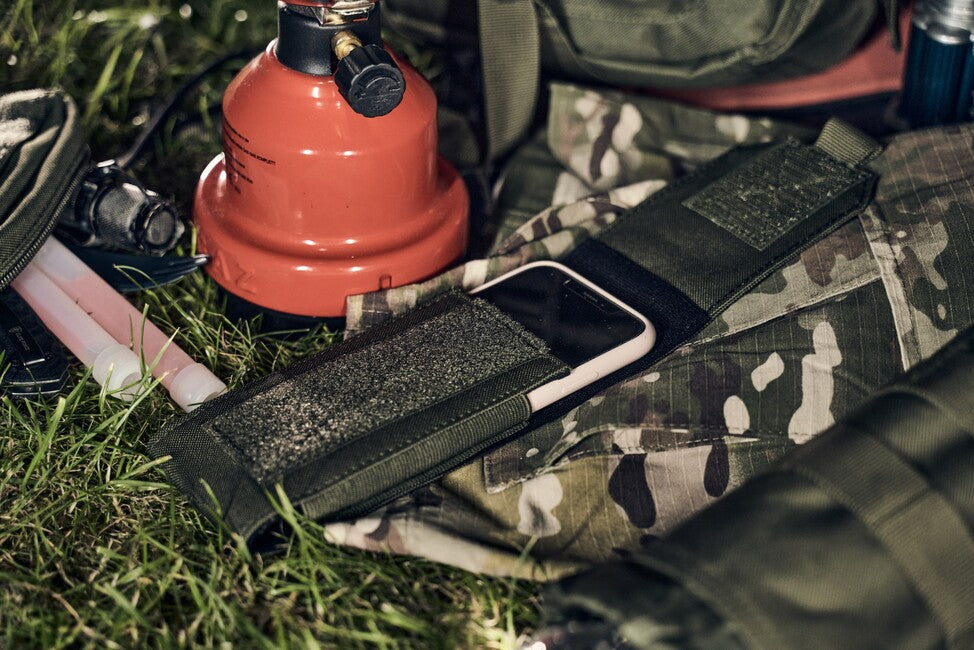Brandit MOLLE futrola za mobil large, maslinasto zelena