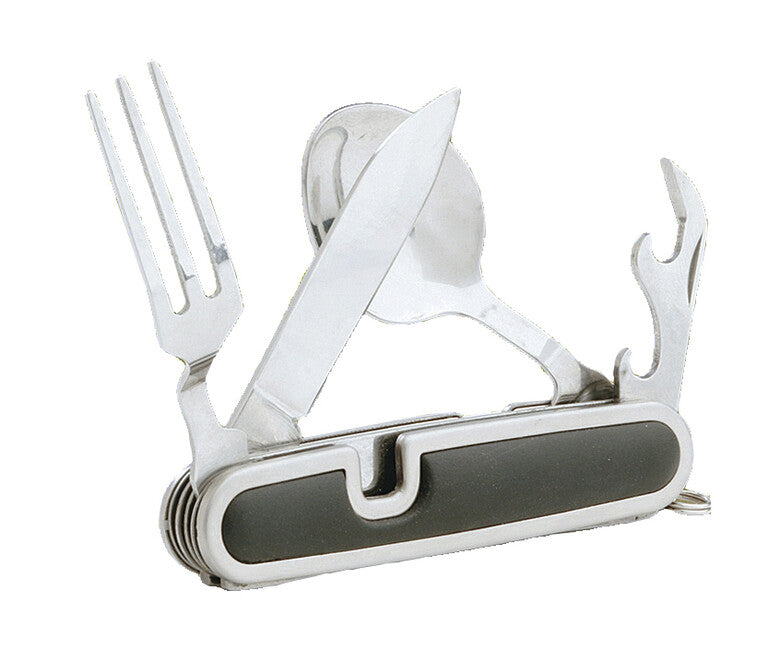 Coghlans Camper's Knife kompaktan sklopivi set pribora za jelo