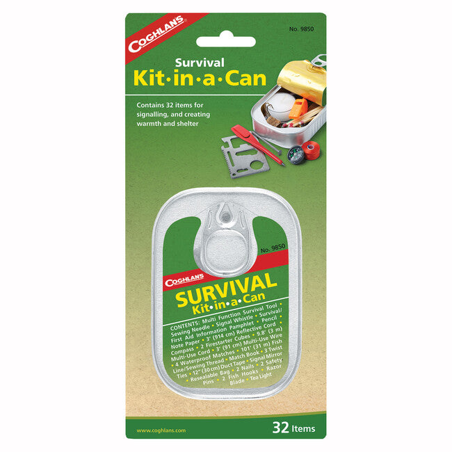 Coghlans Kit-in-a-Can set za preživljavanje