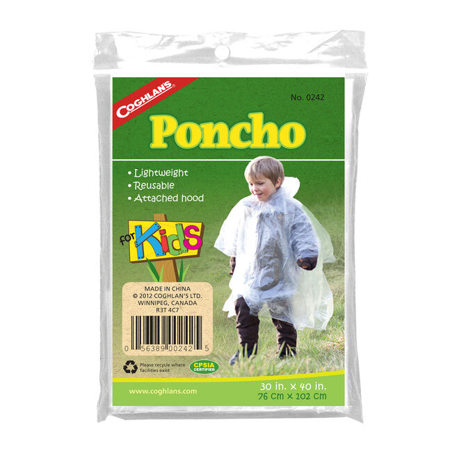 Coghlans pončo prozirno za djecu