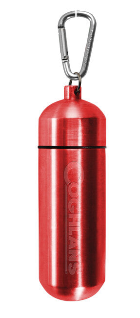 Coghlans vodootporne aluminijske kapsule s karabinerom