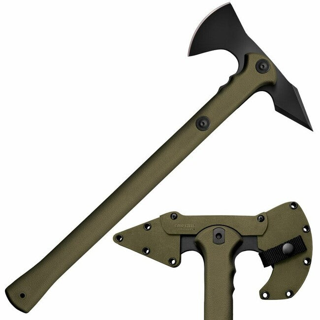 Cold Steel Trench Hawk sjekira 48 cm, maslinasto zelena