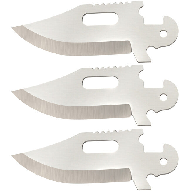 Cold Steel Click N Cut sklopivi nož, pakiranje od 3 Bowie Blades