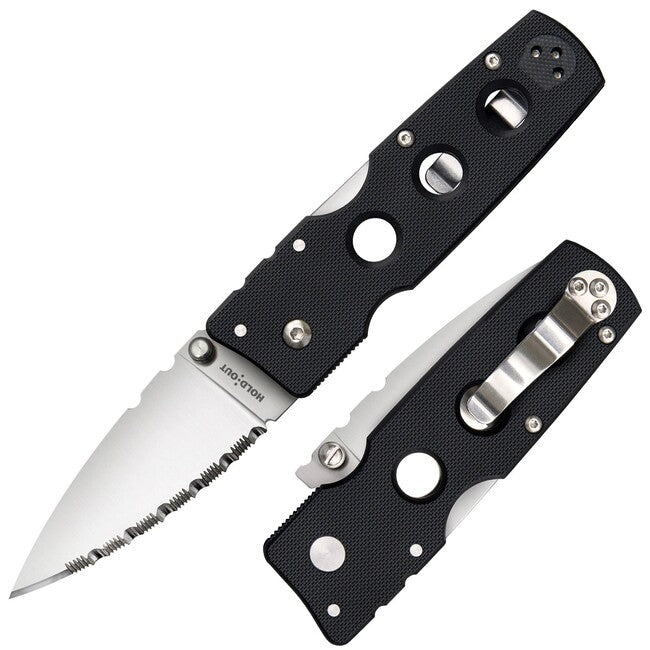Cold Steel Hold Out 3" sklopivi nož oštrica Serr. Edge