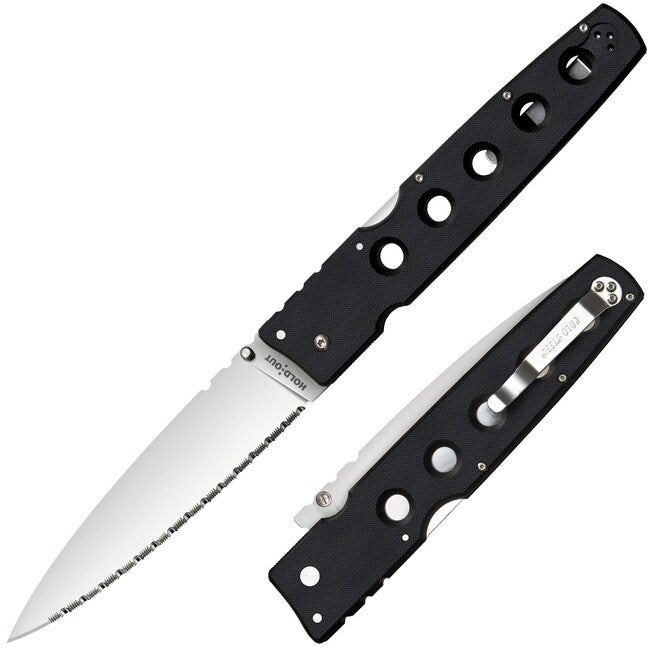Cold Steel Hold Out sklopivi nož 6" oštrica, Serr. Edge