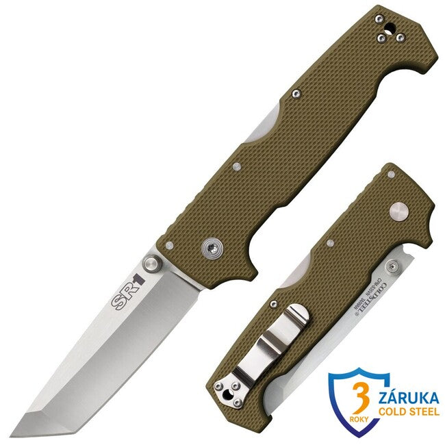 Cold Steel SR1 sklopivi nož tanto Point, S35VN