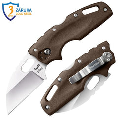 Cold Steel Tuff Lite sklopivi nož Plain, smeđa ručka (AUS8A)