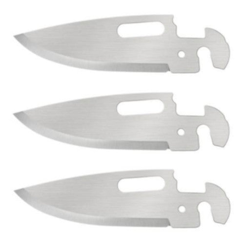 Cold Steel Untitled.Folding Click n Cut sklopivi nož pakiranje od 3, oštrice s glatkim rubom