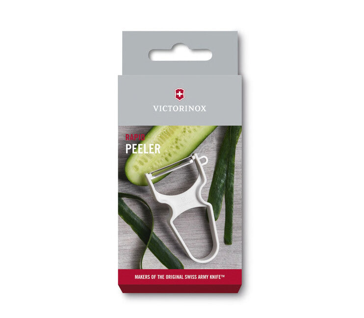 Victorinox Swiss Classic Rapid plastični guljač s aluminijskom oštricom, bijeli
