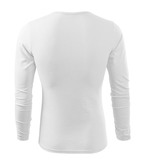 Malfini Fit-T majica s dugim rukavom 160g/m2, bijela