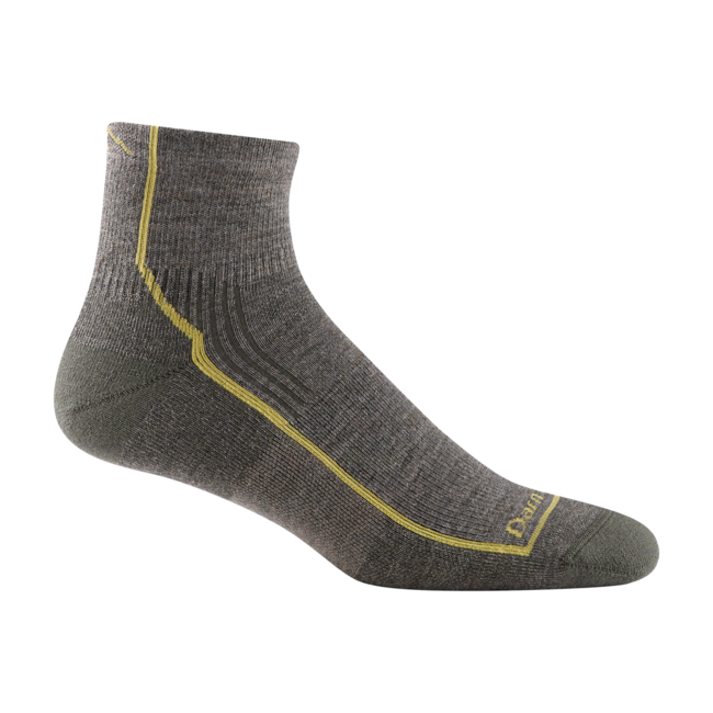 Darn Tough Hiker 1/4 Midweight planinarske čarape s amortizacijom, Taupe