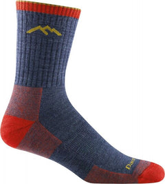 Darn Tough Hiker Micro Crew Midweight planinarske čarape s amortizacijom, Denim